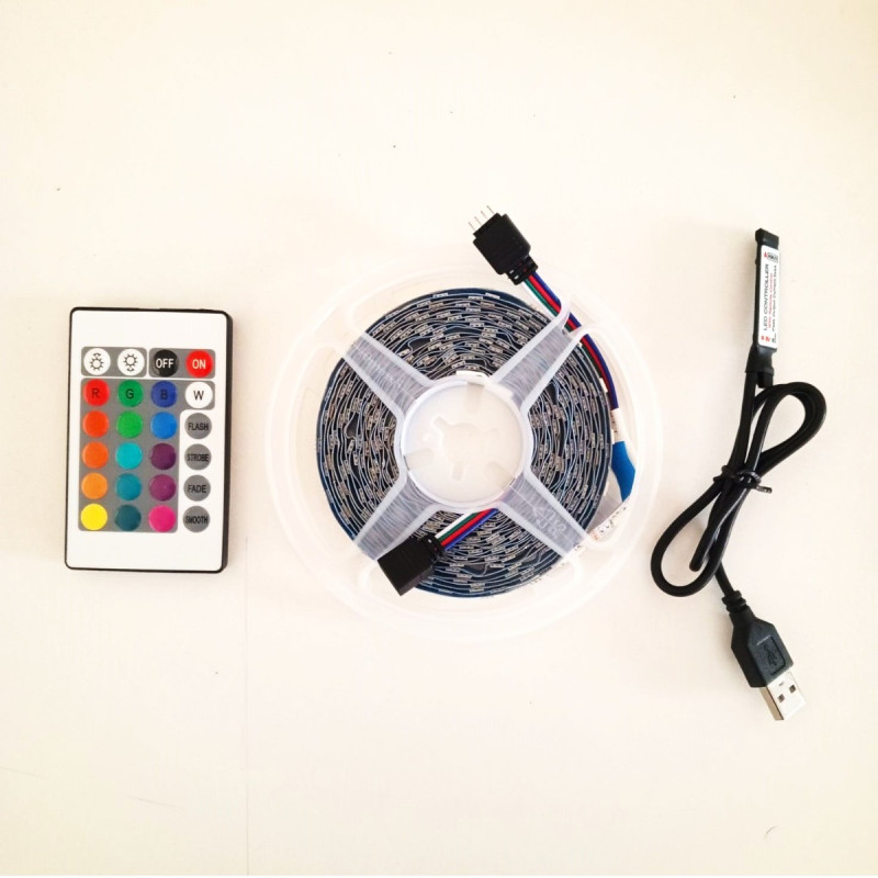GearUP SL50 5 Meter RGB Strip Light with  Remote